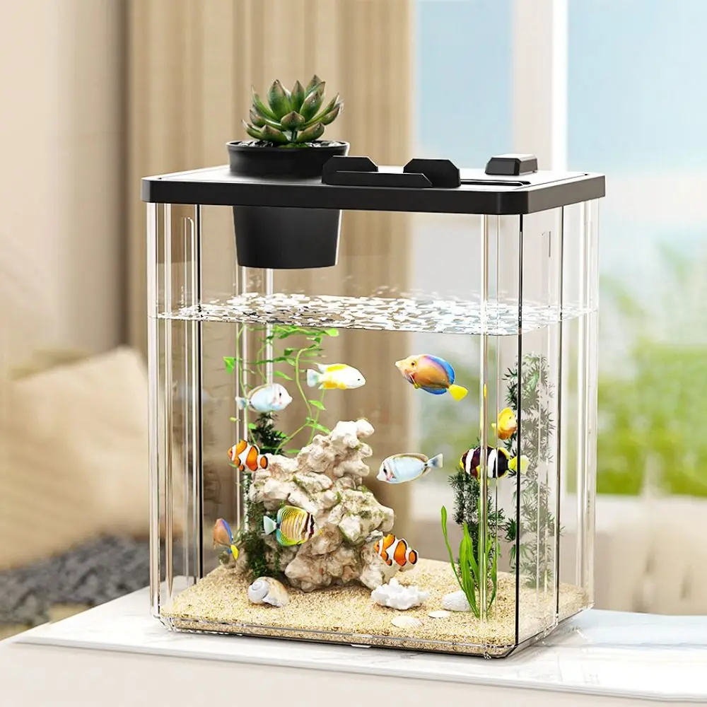 Fish Toy In Aquarium - Aquarium Desktop Fish Tank Water Pump