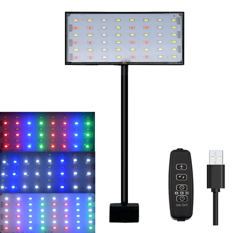 Aquarium Fish Light Lamp - Aquarium Fish Tank Full Spectrum LED
