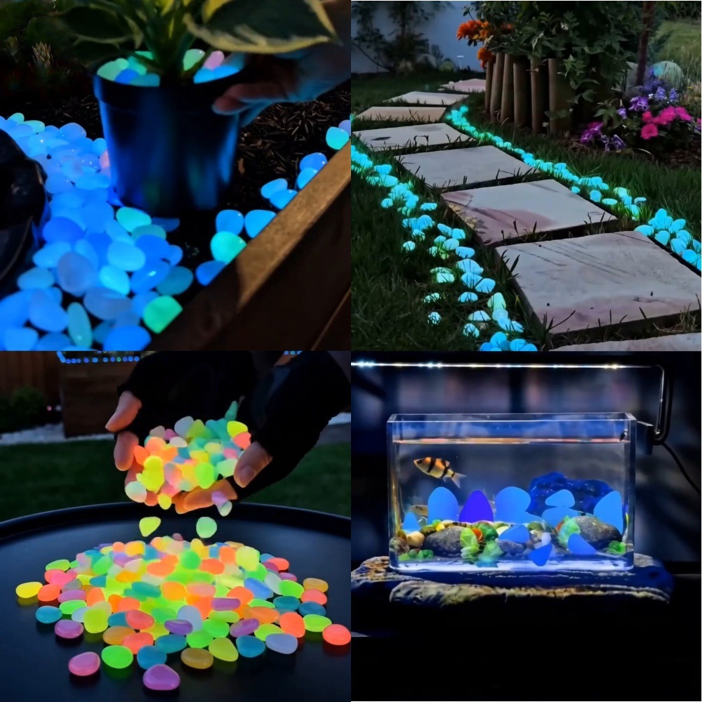 Aquarium Led Light - Colorful Glow In The Dark Luminous