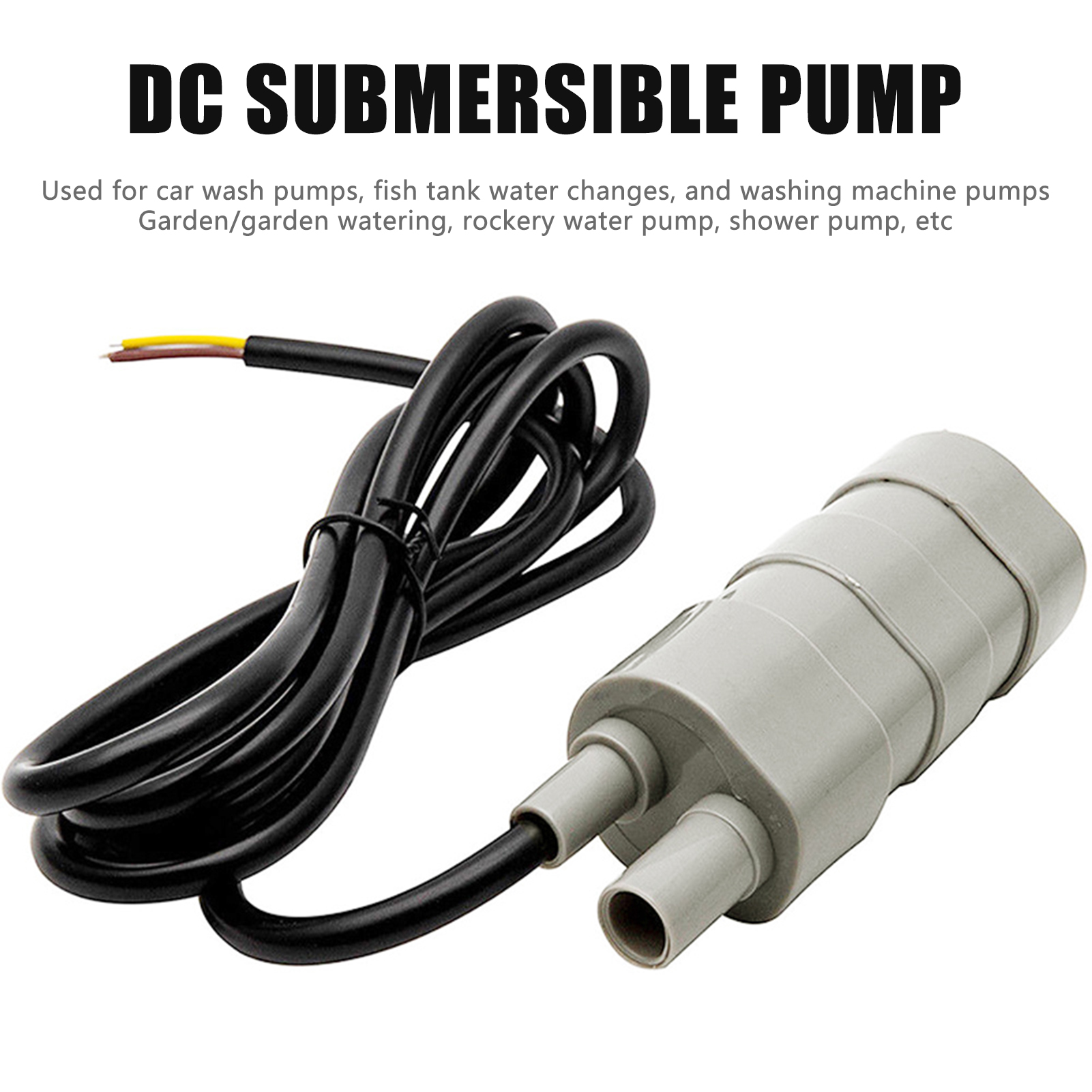 Aquarium Fish Care - 12V Submersible Water Pump Ultra Silence