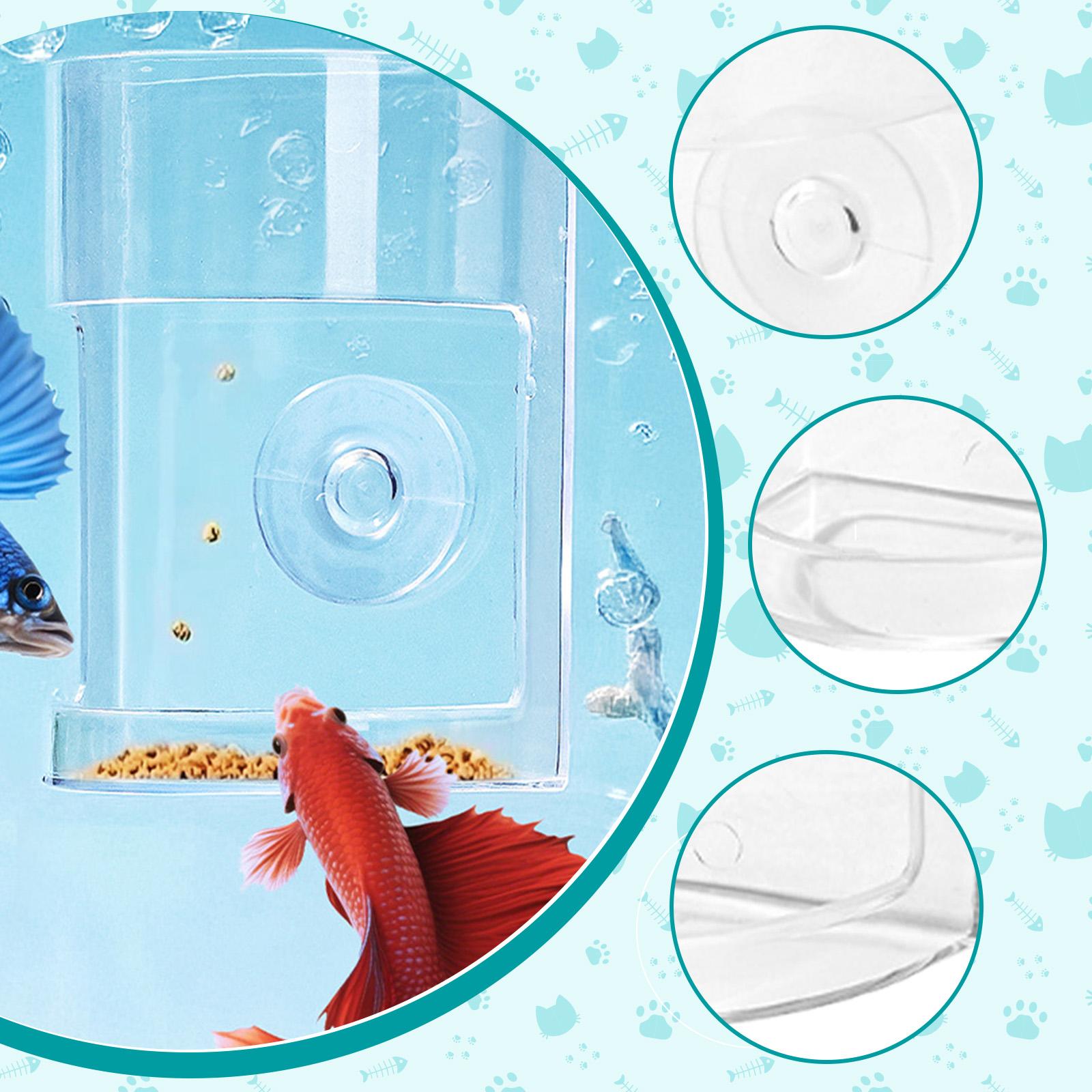Fish Tank Feeder Clear PS Floa - огляд і ціна Aquarium Fish Keeping