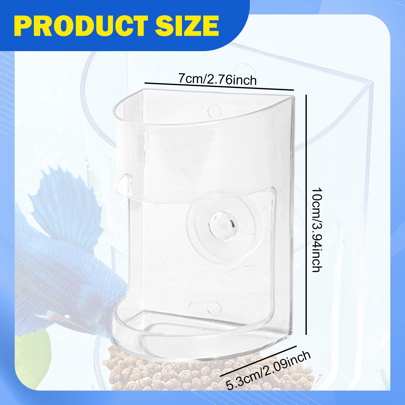 Fish Tank Feeder Clear PS Floa - огляд і ціна Aquarium Fish Keeping