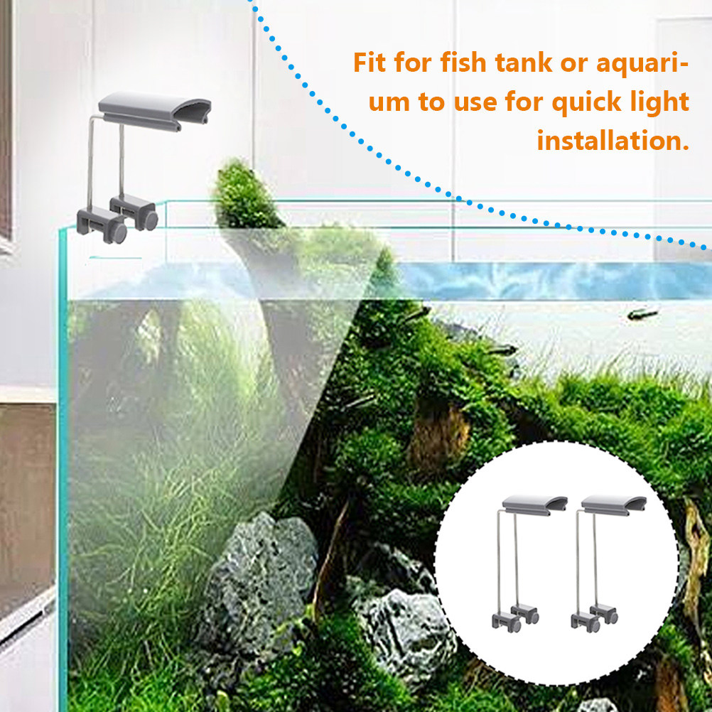 2Pcs Aquarium Light Stand Adju - огляд і ціна Aquarium Fish Light Lamp