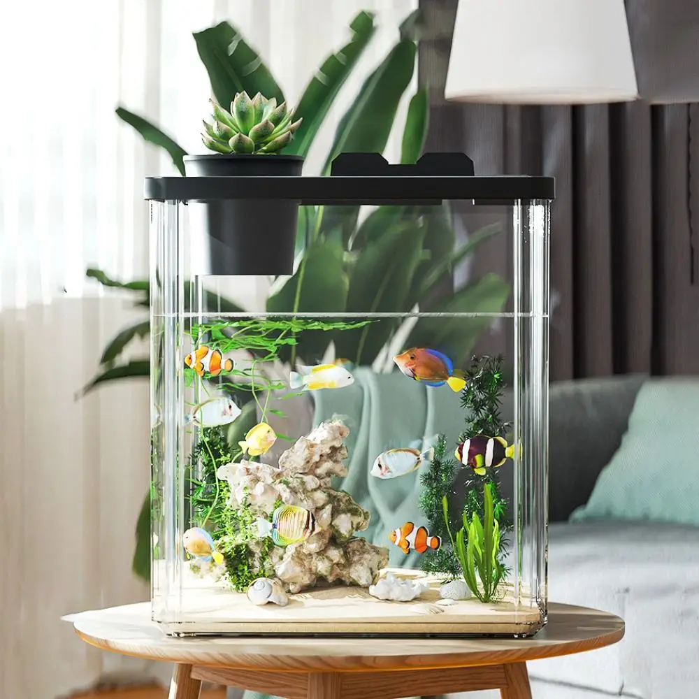 Aquarium Desktop Fish Tank Wat - огляд і ціна Fish Toy In Aquarium