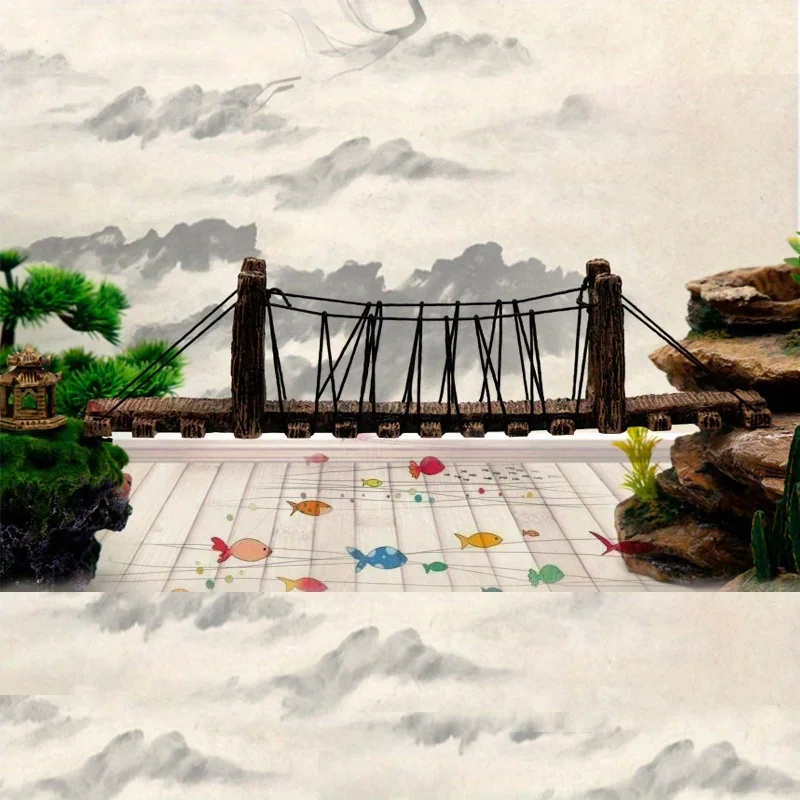 1Pc Aquarium Ornament Decorati - огляд і ціна Aquarium Fish Bridge