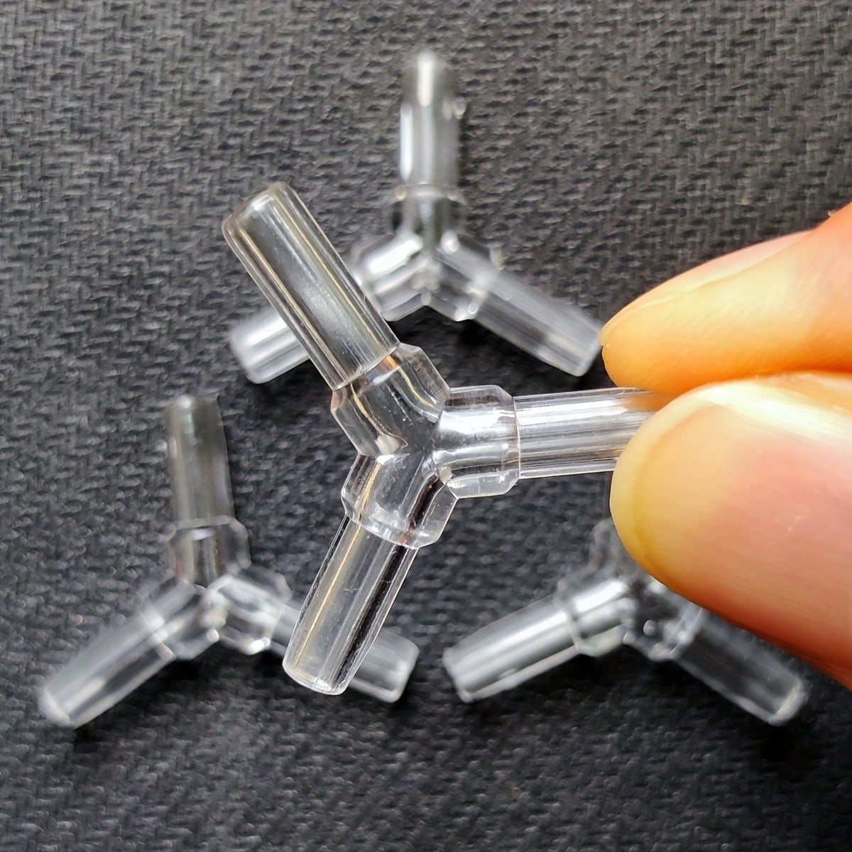 10 Pcs 4mm  Clear Plastic Aqua - огляд і ціна Fish Toy In Aquarium