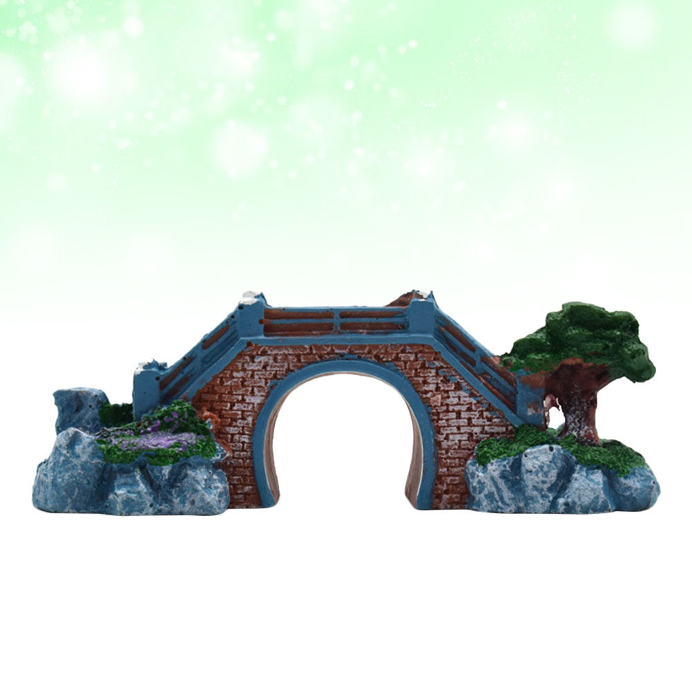 Fish Tank Resin Bridge Decorat - огляд і ціна Aquarium Fish Bridge