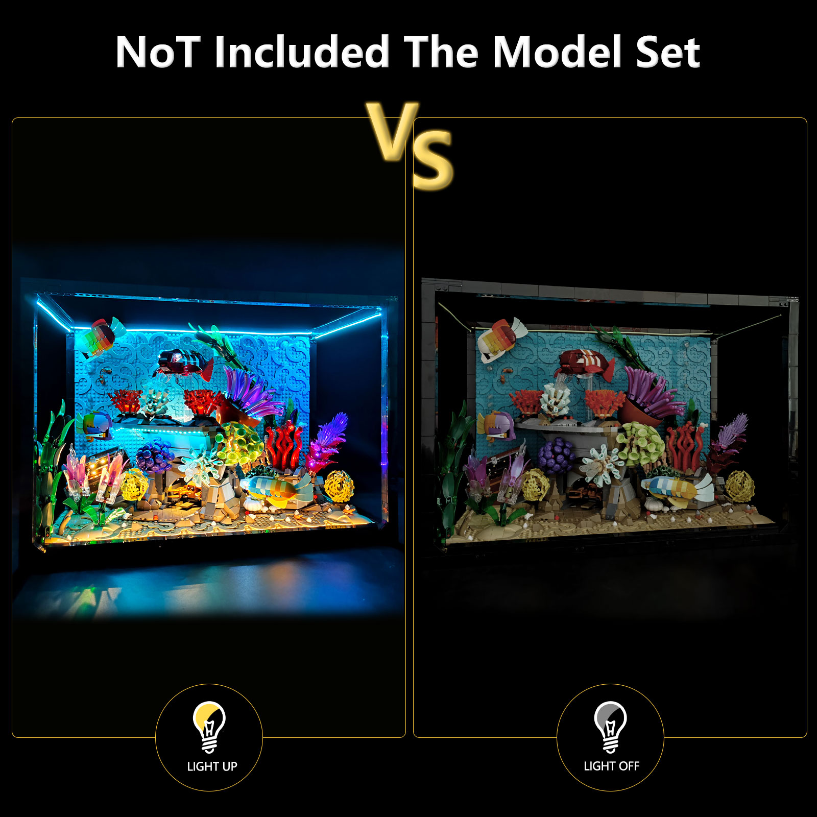 LYBMTWF LED Lighting Kit Compa - огляд і ціна Aquarium Led Light