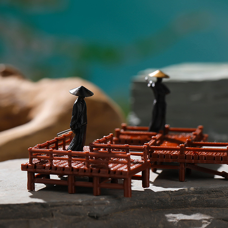 Chinese Bridge Statue Micro La - огляд і ціна Aquarium Fish Bridge