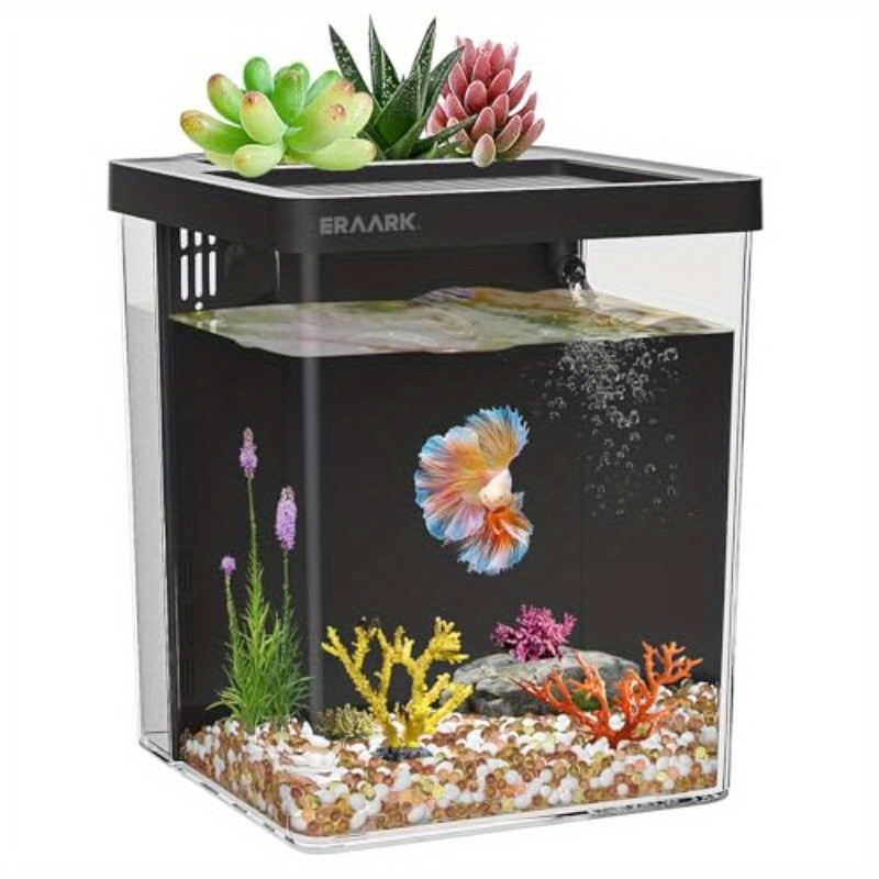 Office/Home Desktop Aquarium W - огляд і ціна Aquarium Fish Keeping