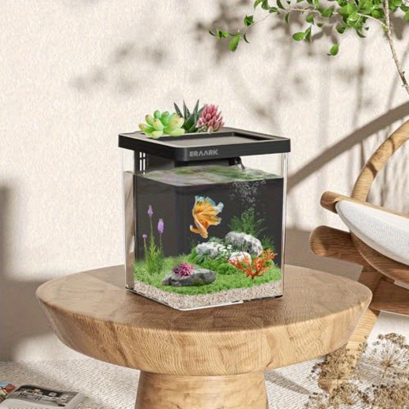 Office/Home Desktop Aquarium W - огляд і ціна Aquarium Fish Keeping