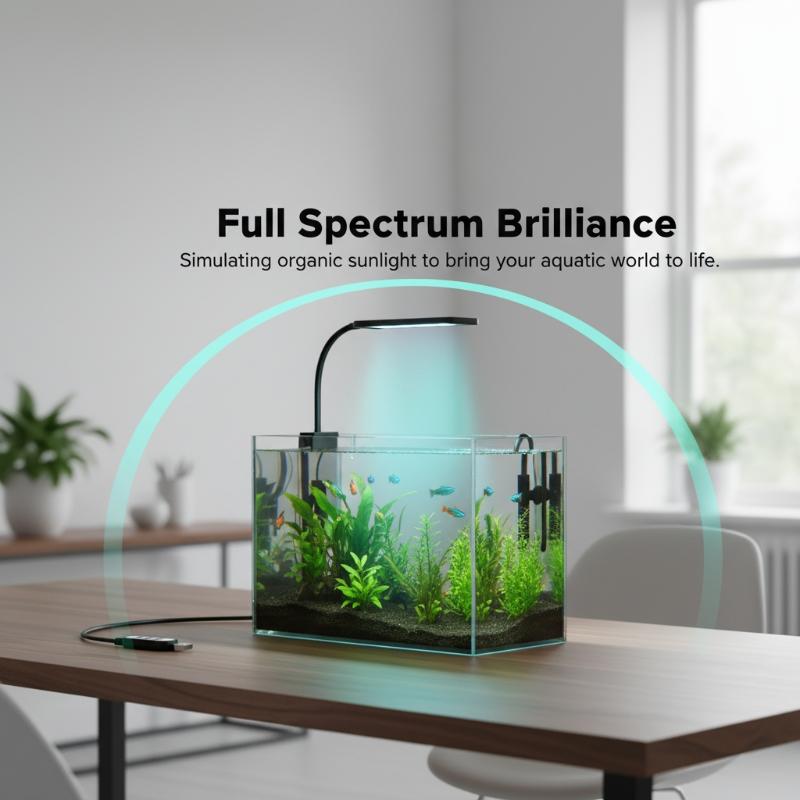 USB Aquarium Clip Light Flexib - огляд і ціна Aquarium Led Light