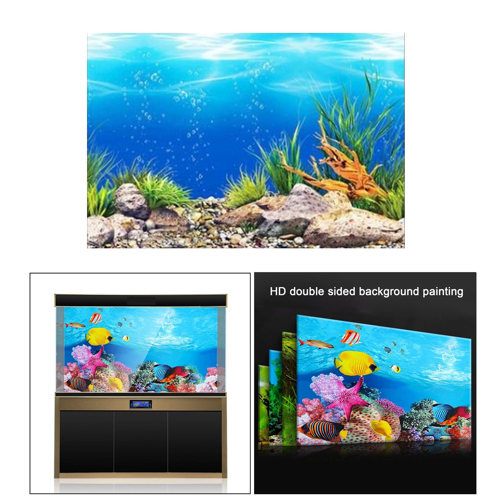 3D Effect Aquarium Background  - огляд і ціна Aquarium Fish Poster
