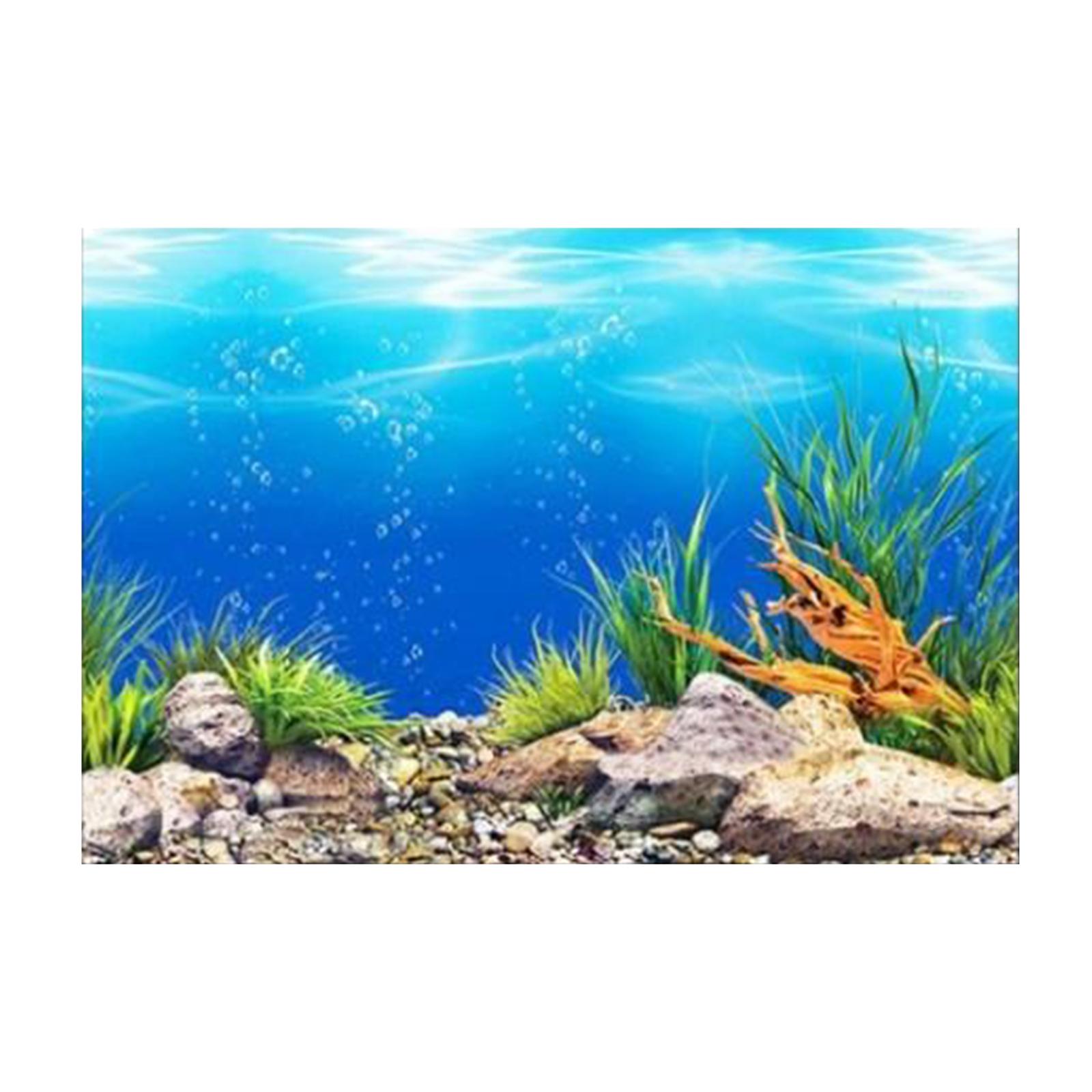 3D Effect Aquarium Background  - огляд і ціна Aquarium Fish Poster