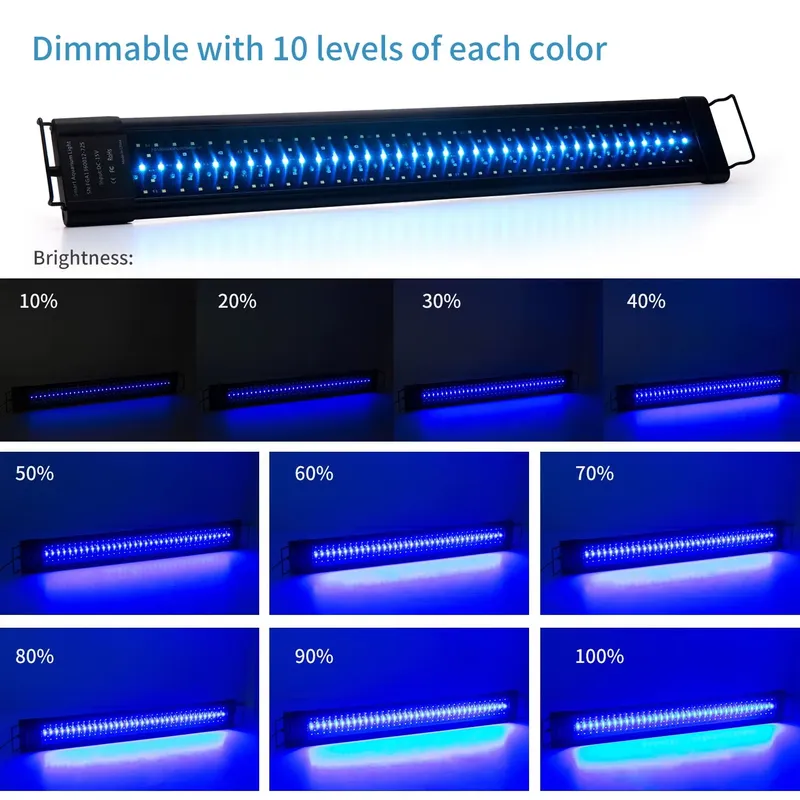 LED Programmable Aquarium Ligh - огляд і ціна Aquarium Fish Light Lamp
