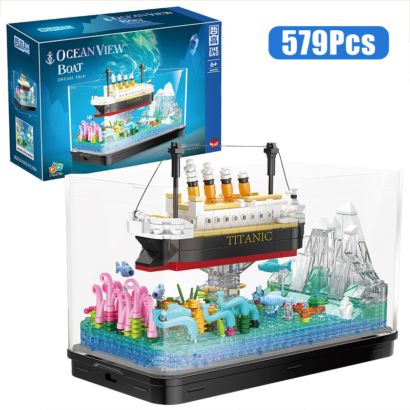 MOC Titanic Cruise Line Pirate - огляд і ціна Aquarium Fish Keeping