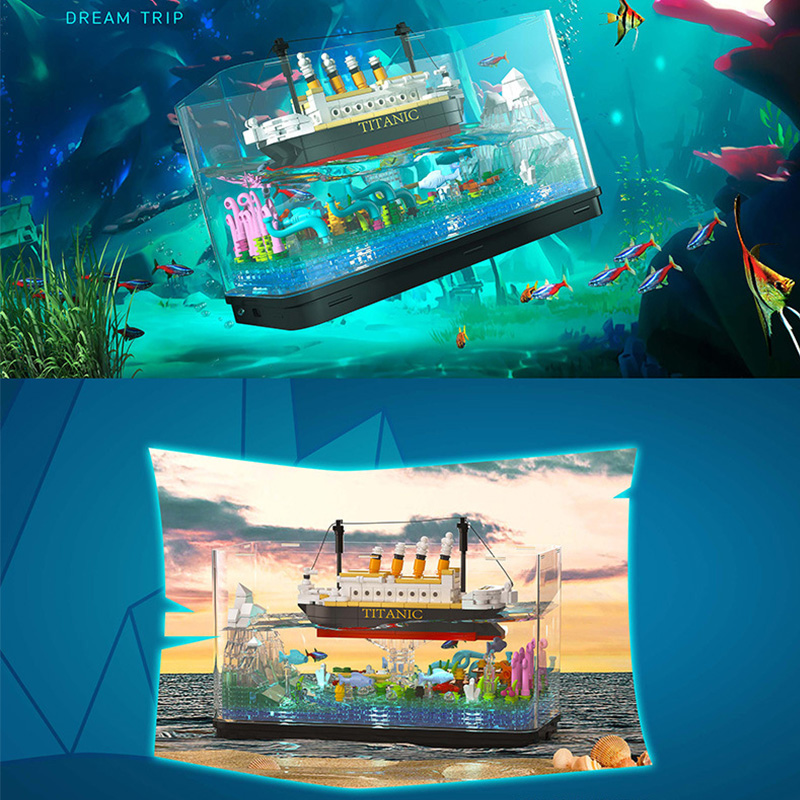 MOC Titanic Cruise Line Pirate - огляд і ціна Aquarium Fish Keeping