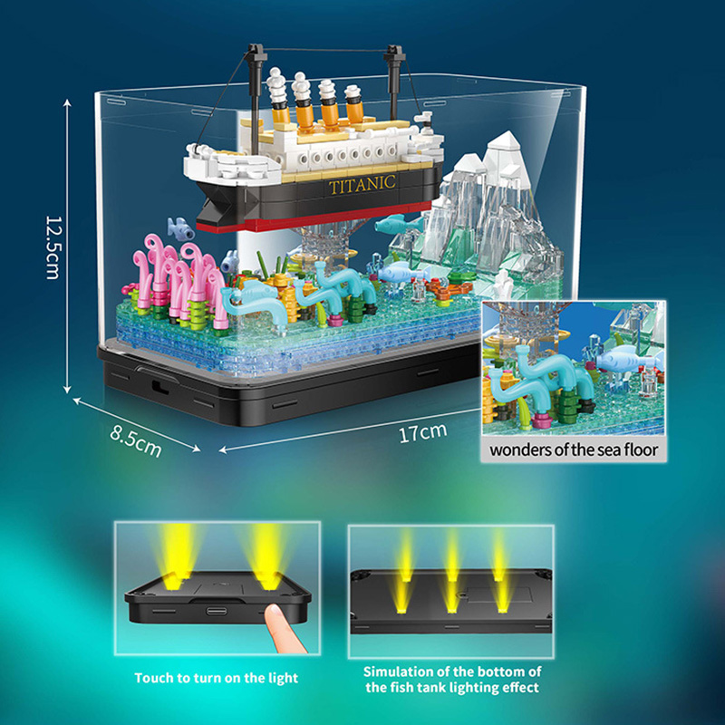 MOC Titanic Cruise Line Pirate - огляд і ціна Aquarium Fish Keeping