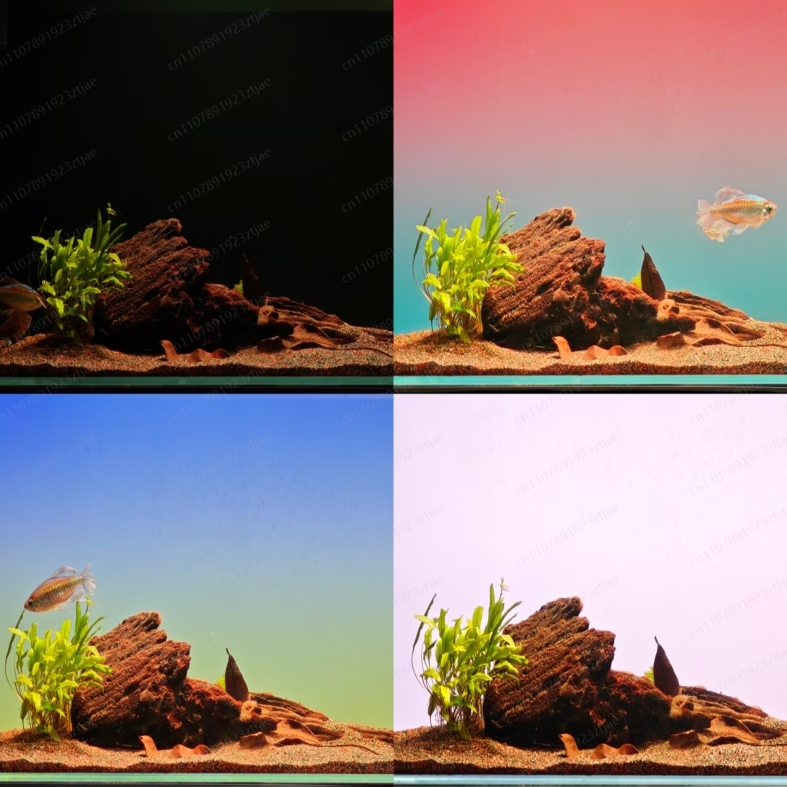 Black Acrylic Aquarium Backgro - огляд і ціна Aquarium Led Light