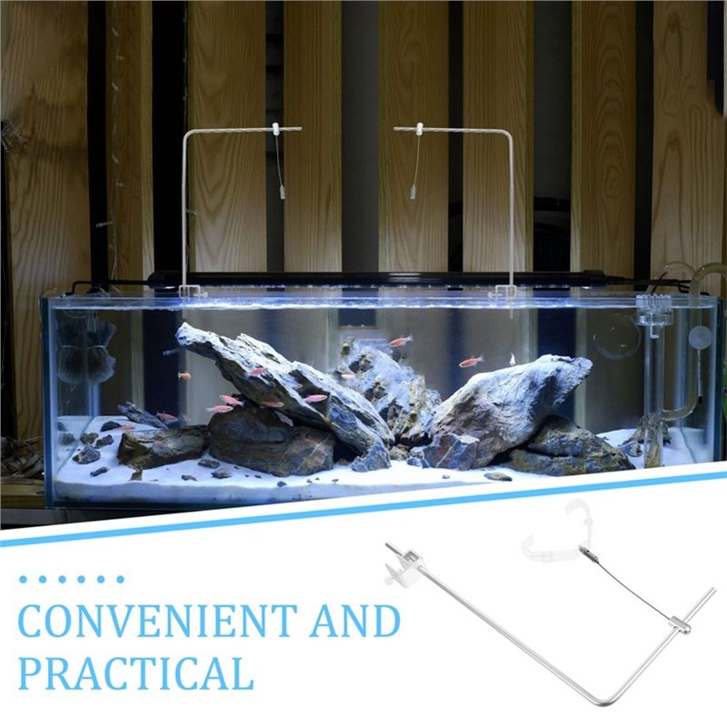 AB41-2Pcs Fish Tank Light Rack - огляд і ціна Aquarium Fish Light Lamp