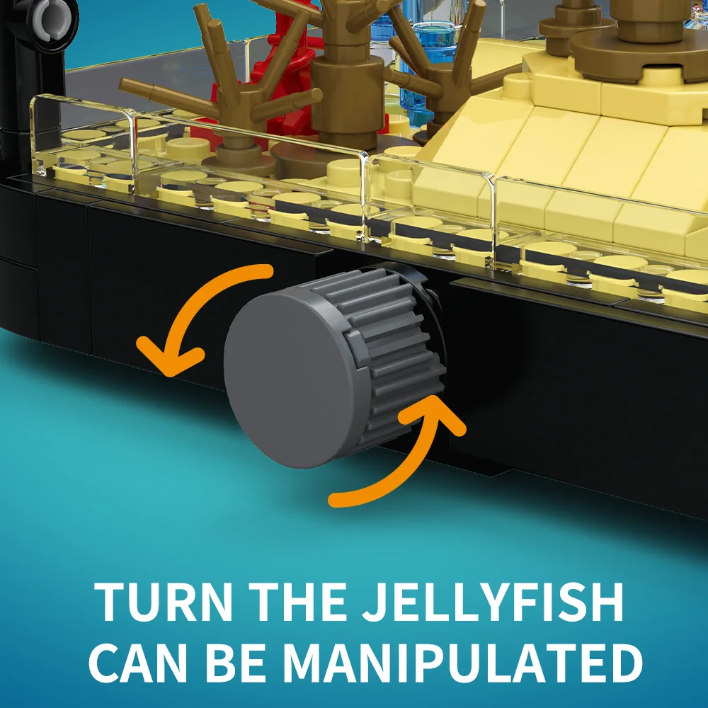 Fish Tank Building Block Set w - огляд і ціна Fish Toy In Aquarium