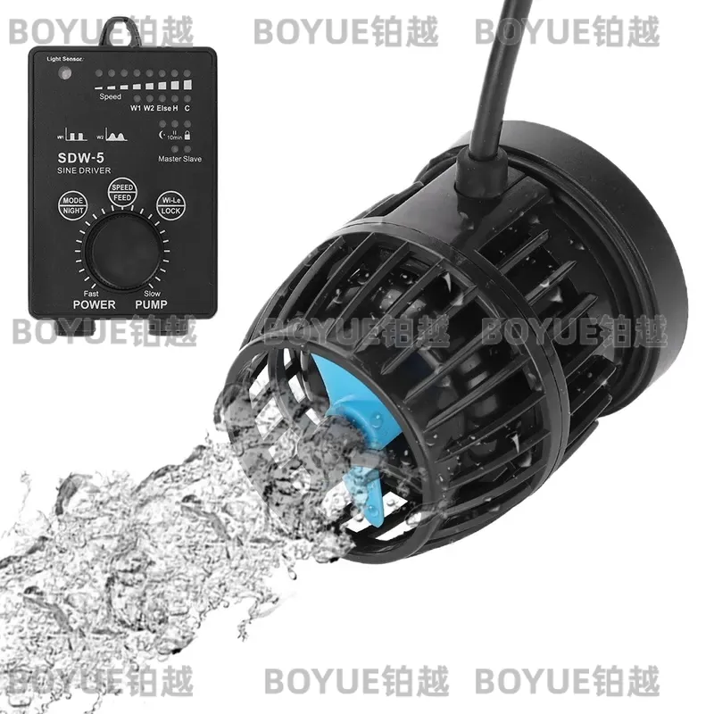 WiFi Aquarium Wave Maker Silen - огляд і ціна Powerhead Circulation Pump