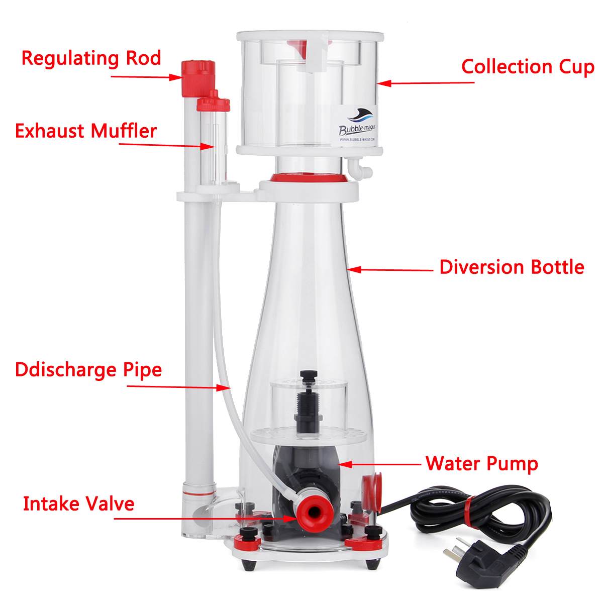 220V Bubble Magus Curve5 CURVE - огляд і ціна Protein Skimmer Reef