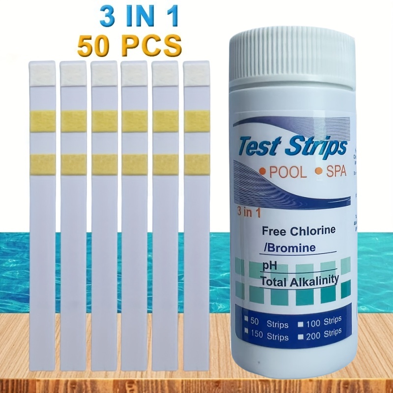 Chlorine PH Test Strips SPA Sw - огляд і ціна Aquarium Test Kit
