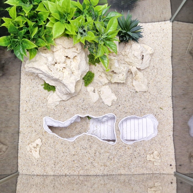3D Printed Fish Tank Cave, Art - огляд і ціна Aquarium Fish Bridge