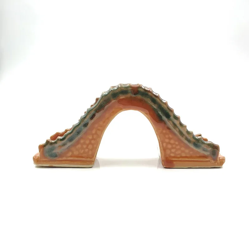 Resin Ceramic Jade Bridge Fish - огляд і ціна Aquarium Fish Bridge