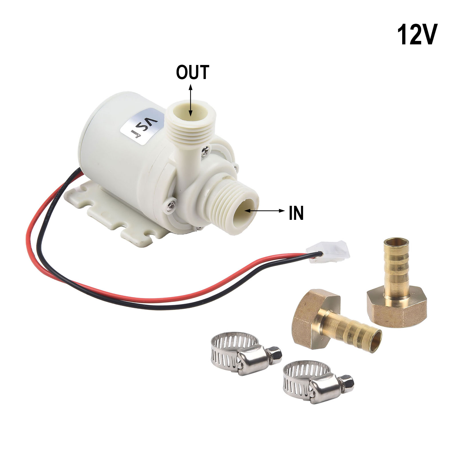 12V DC Solar Water Heater Circ - огляд і ціна Powerhead Circulation Pump