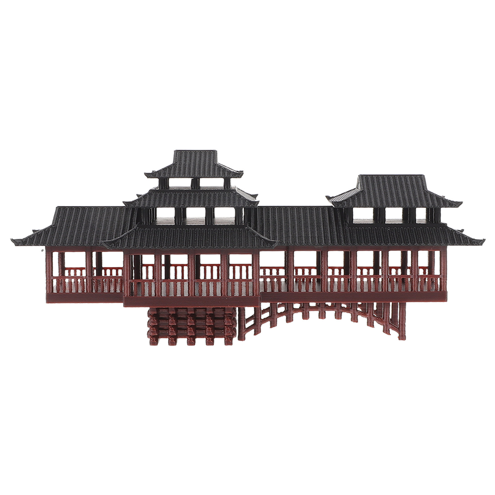 Tiny Plastic Asian Garden Brid - огляд і ціна Aquarium Fish Bridge