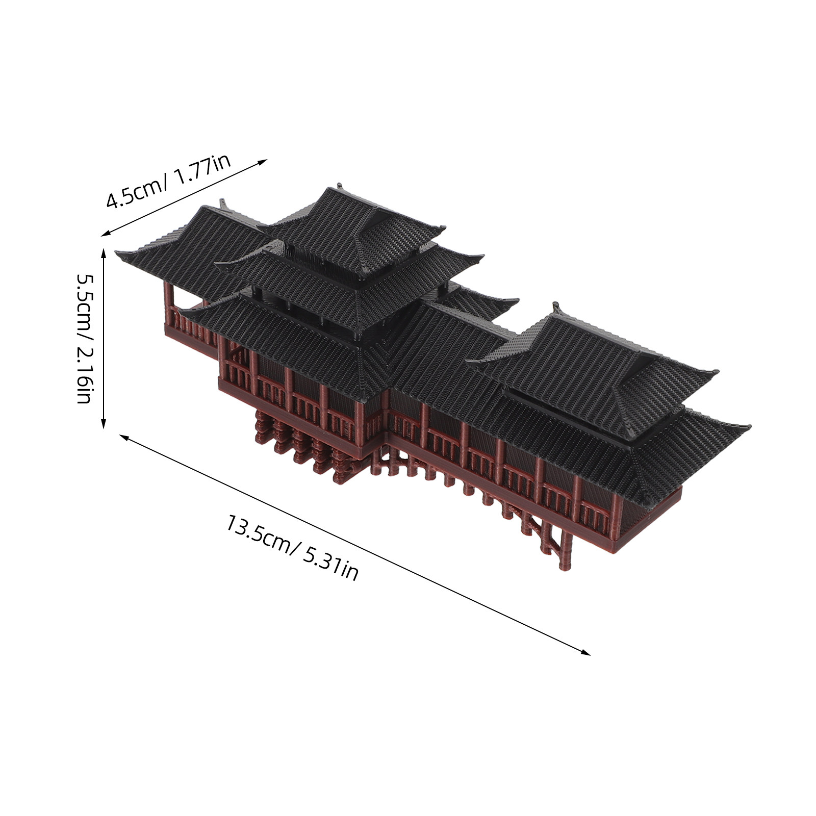 Tiny Plastic Asian Garden Brid - огляд і ціна Aquarium Fish Bridge
