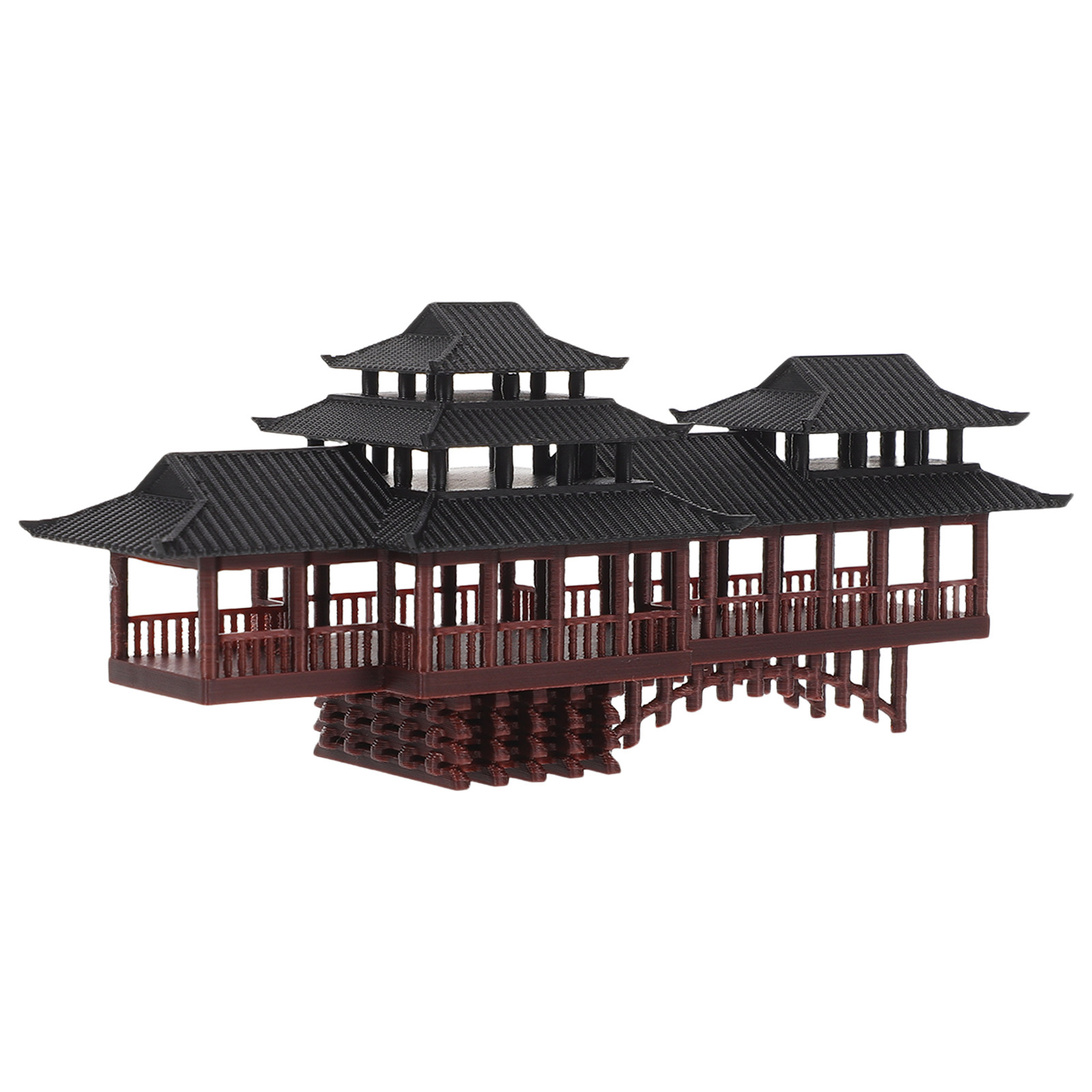 Tiny Plastic Asian Garden Brid - огляд і ціна Aquarium Fish Bridge