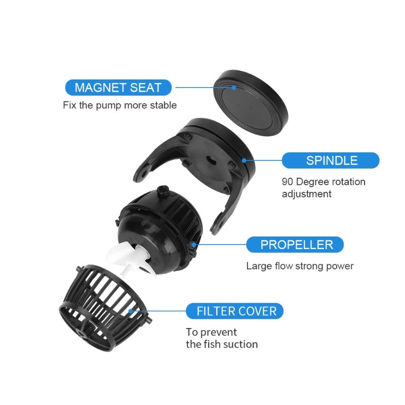 SW Series Aquarium Wavemaker P - огляд і ціна Powerhead Circulation Pump