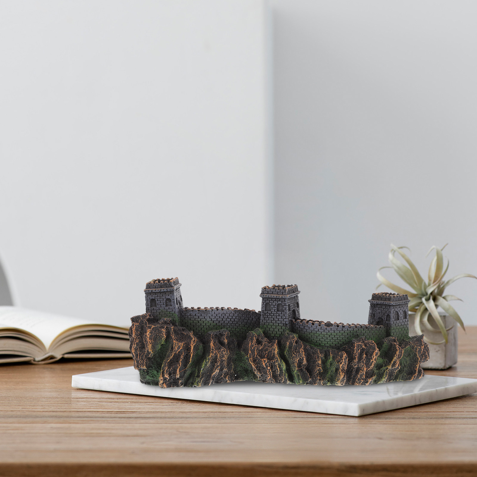 Miniature Sculpture Chinese Br - огляд і ціна Aquarium Fish Bridge