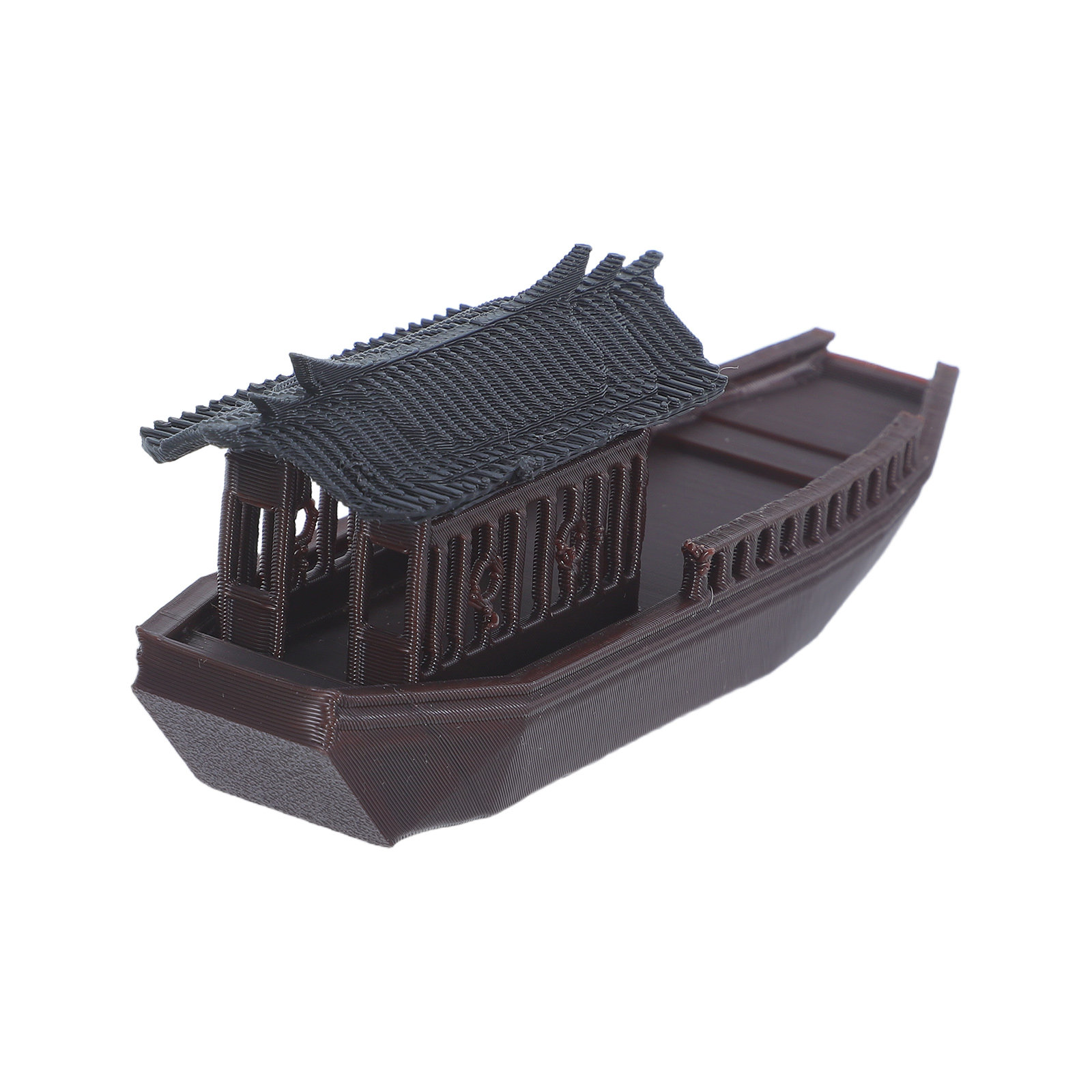Miniature Chinese Fishing Boat - огляд і ціна Fish Toy In Aquarium