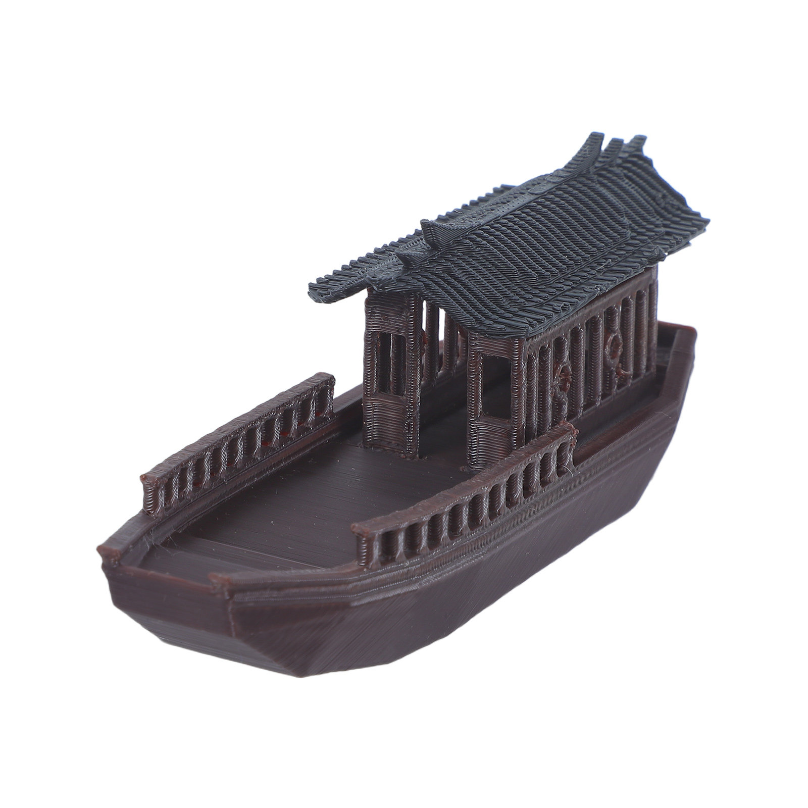Miniature Chinese Fishing Boat - огляд і ціна Fish Toy In Aquarium
