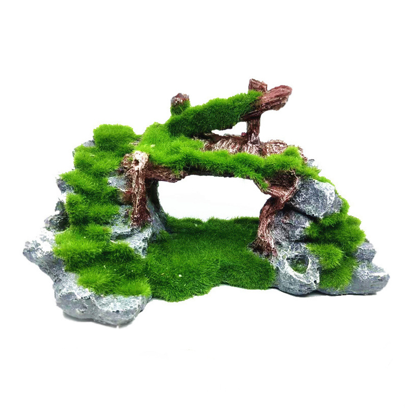 1PC Resin Rockery Bridge Aquar - огляд і ціна Aquarium Fish Bridge