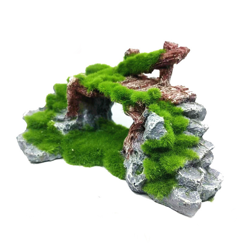 1PC Resin Rockery Bridge Aquar - огляд і ціна Aquarium Fish Bridge