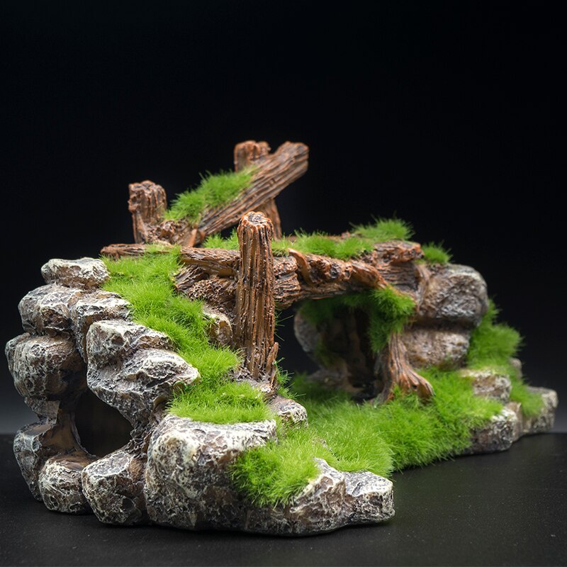 1PC Resin Rockery Bridge Aquar - огляд і ціна Aquarium Fish Bridge