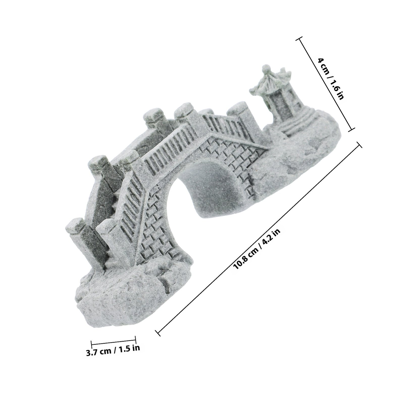 Bridge Aquarium Decor Arch Bri - огляд і ціна Aquarium Fish Bridge