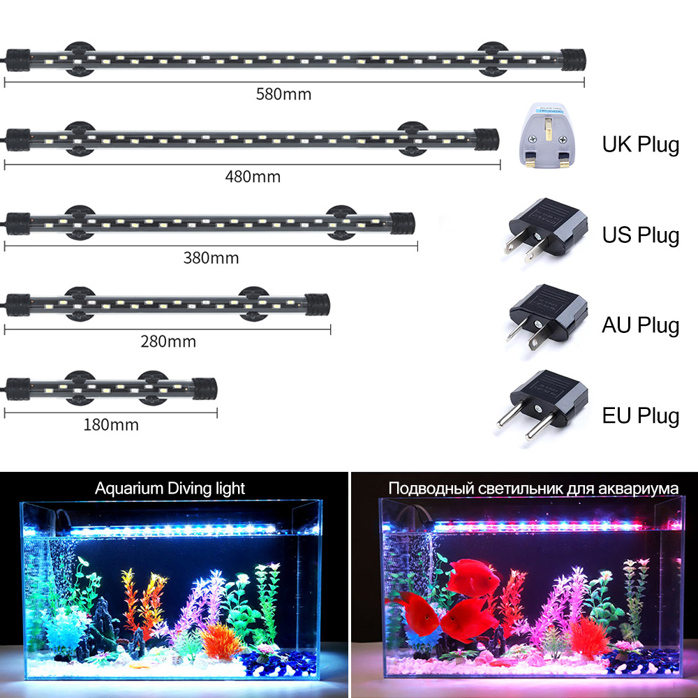 90-260V Aquarium Light LED Wat - огляд і ціна Aquarium Fish Light Lamp