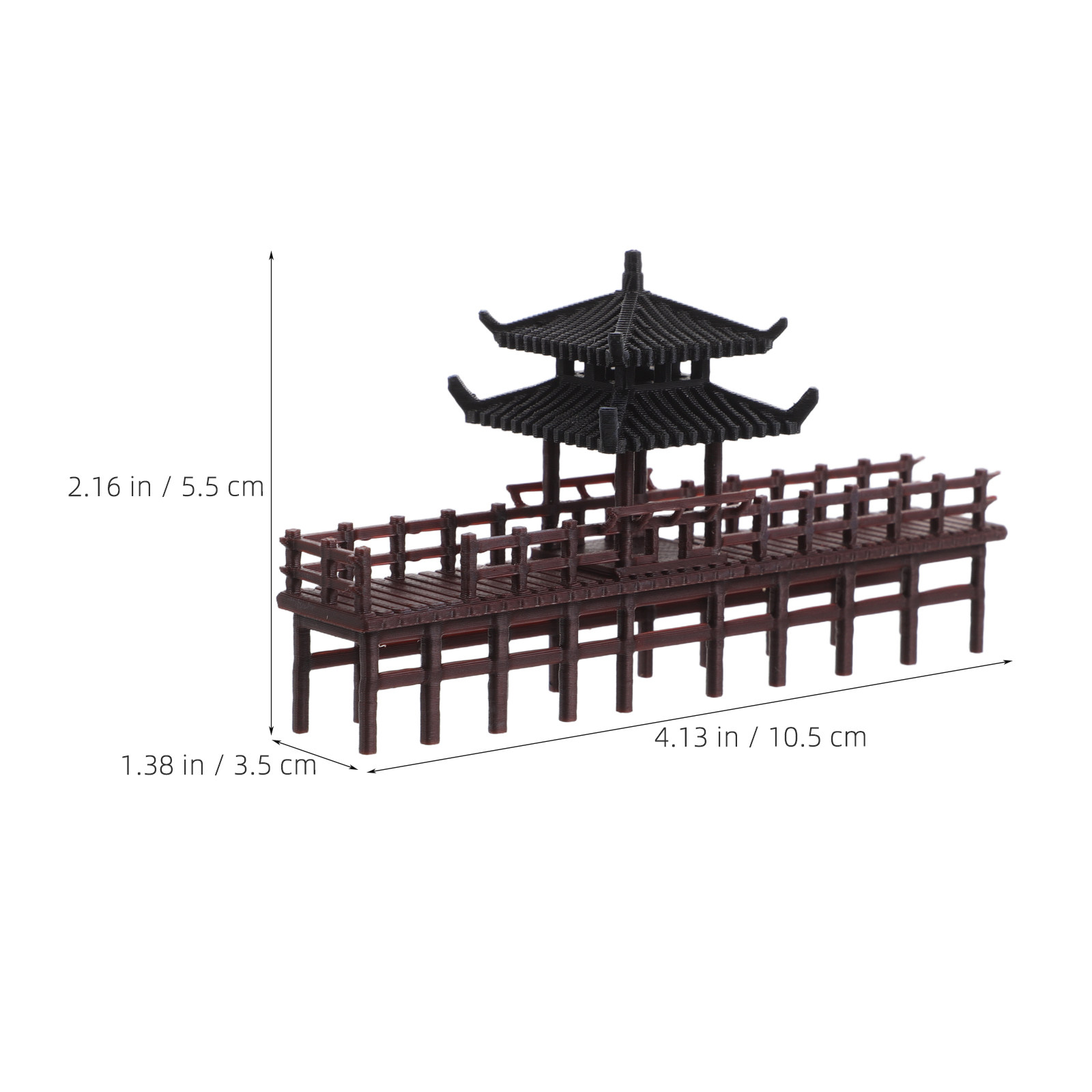 Mini Chinese Pavilion Bridge S - огляд і ціна Aquarium Fish Bridge