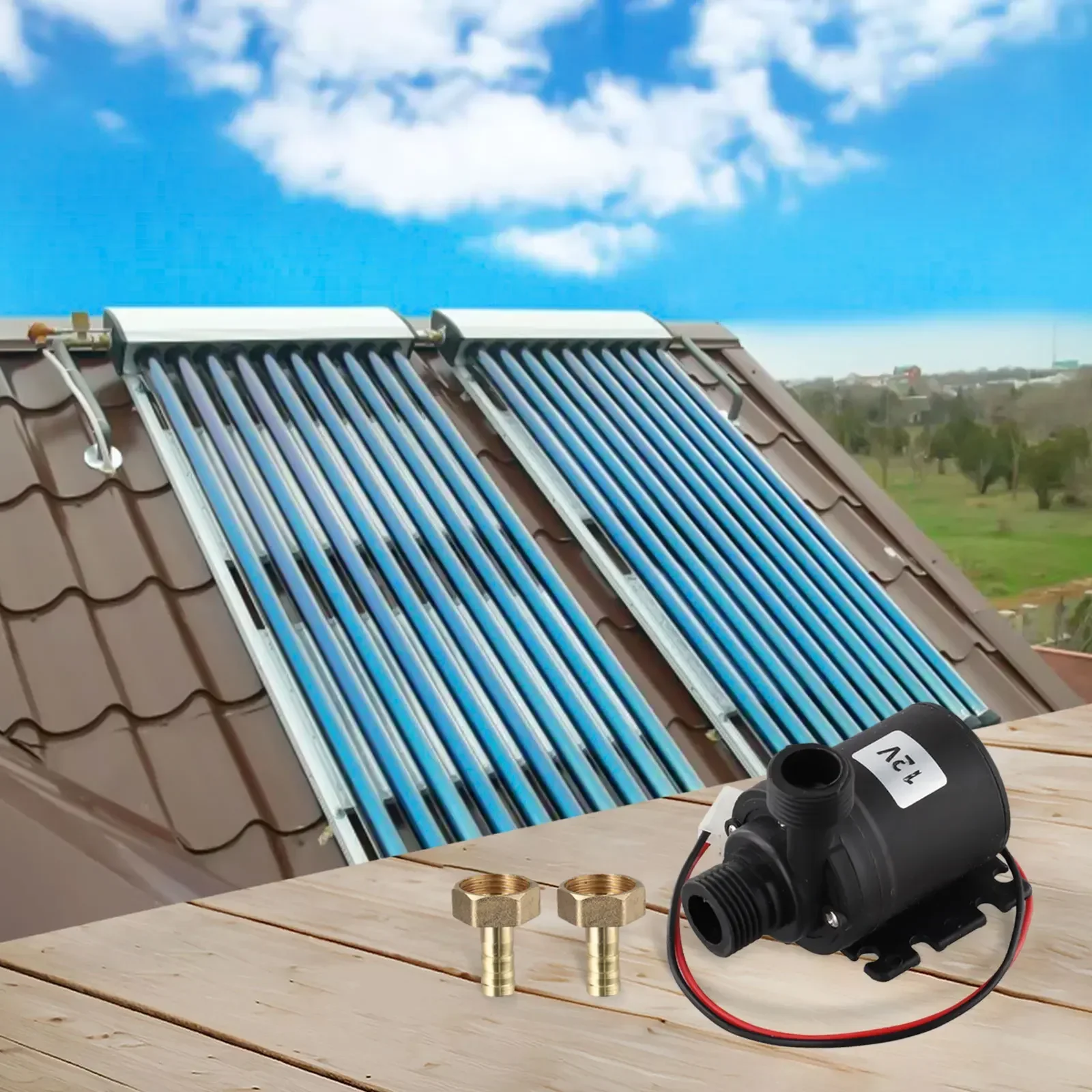 DC 12V 24V Solar Powered Hot W - огляд і ціна Powerhead Circulation Pump