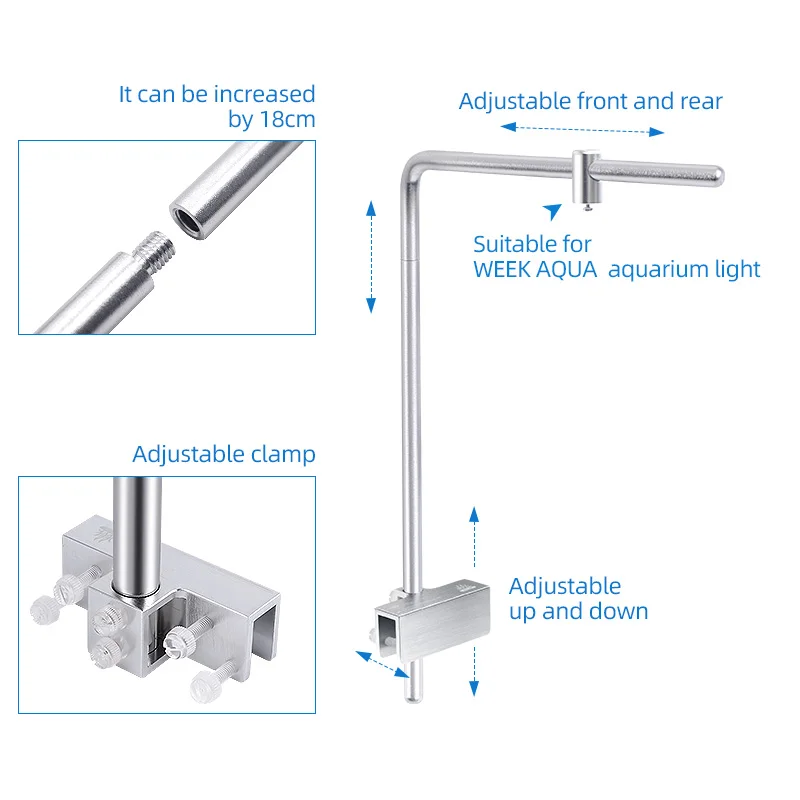 Week Aqua Light Stand Universa - огляд і ціна Aquarium Fish Light Lamp
