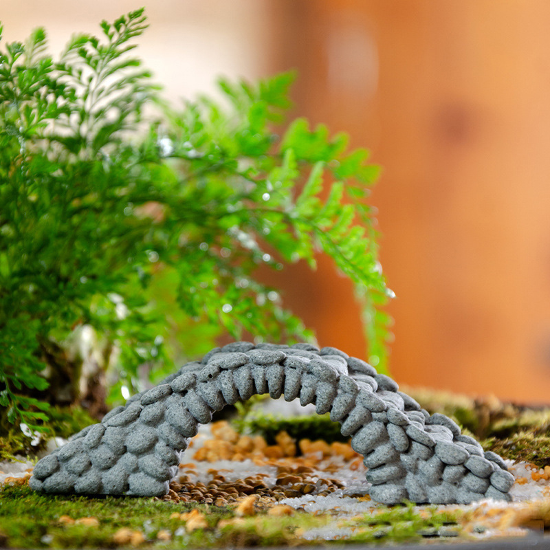 Resin Small Bridge Aquarium Or - огляд і ціна Aquarium Fish Bridge