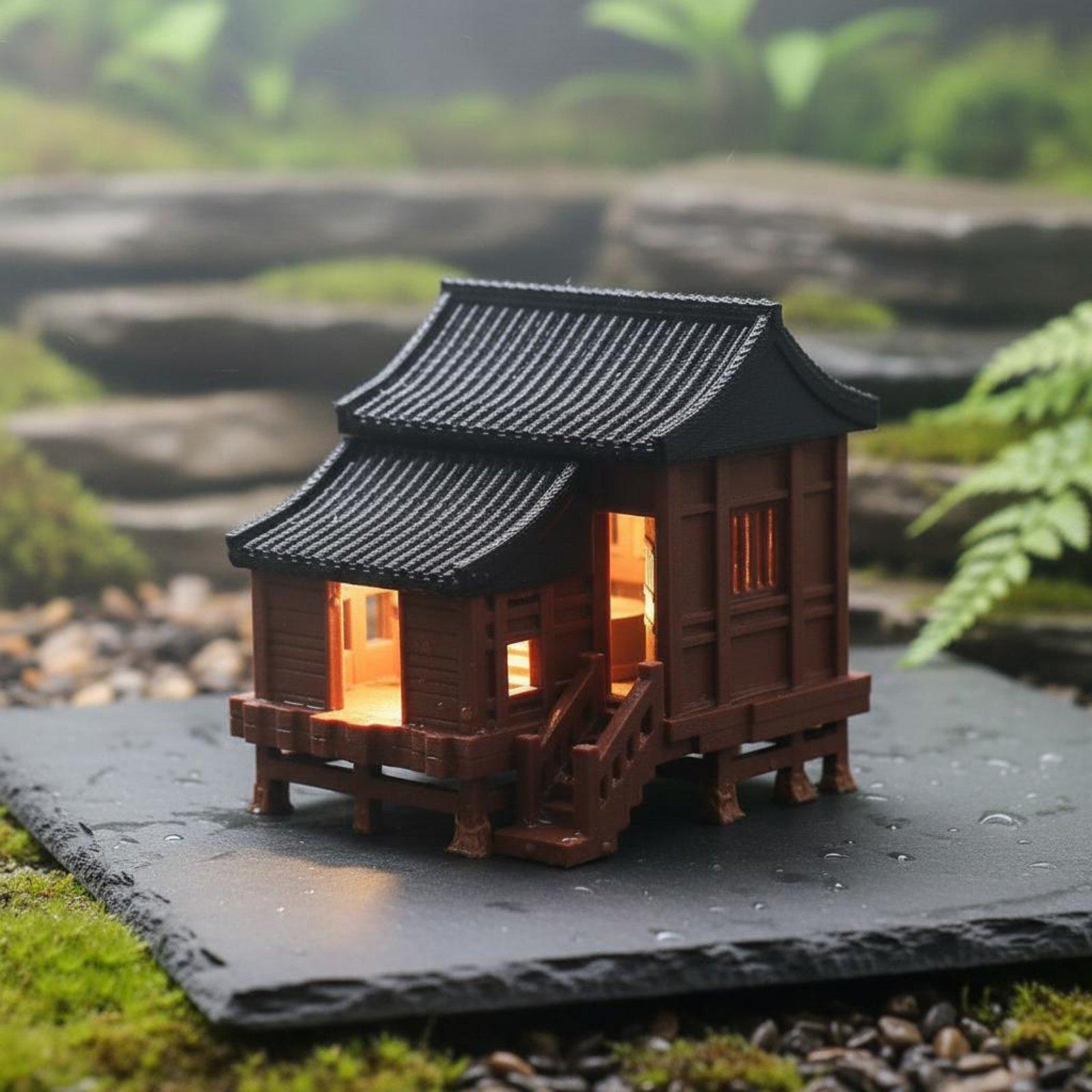 Micro Landscape House Ancient  - огляд і ціна Aquarium Led Light